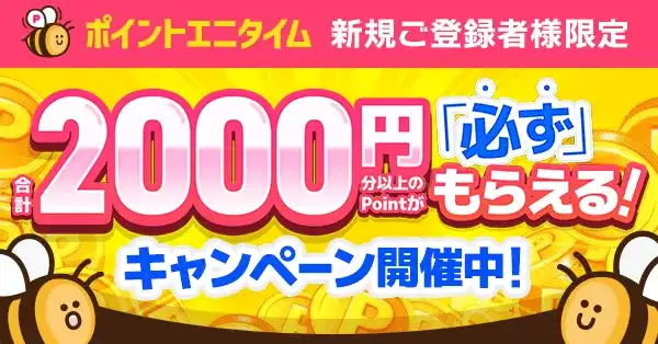 ポイントエニタイムの公式サイト