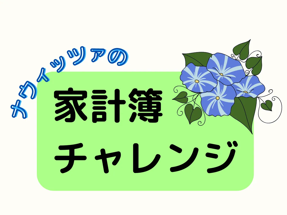 ナウィッツァの家計簿チャレンジ～予定支出/収入を設定　楽ちん家計簿の作り方